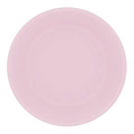 Assiette Réutilisable Durable PP Minéral Rose Ø18cm (6 Utés)