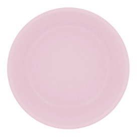 Assiette Réutilisable Durable PP Minéral Rose Ø18cm (54 Utés)