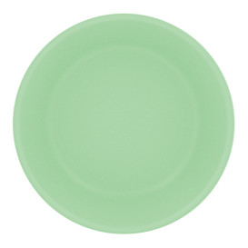 Assiette Réutilisable Durable PP Minéral Vert Ø18cm (54 Utés)