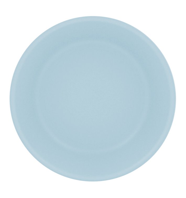 Assiette Réutilisable Durable PP Minéral Bleu Ø18cm (6 Utés)