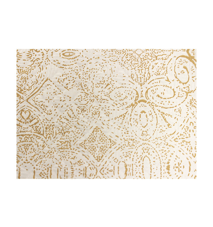 Nappe en papier 1x1m "Mosaïque" Crème 40g/m² (400 Utés) Nappe en papier 1x1m "Mosaïque" Crème 40g/m² (400 Utés)