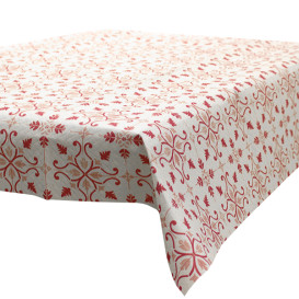 Nappe en papier 1x1m "La Valenciana" Bordeaux 40g/m² (400 Utés)
