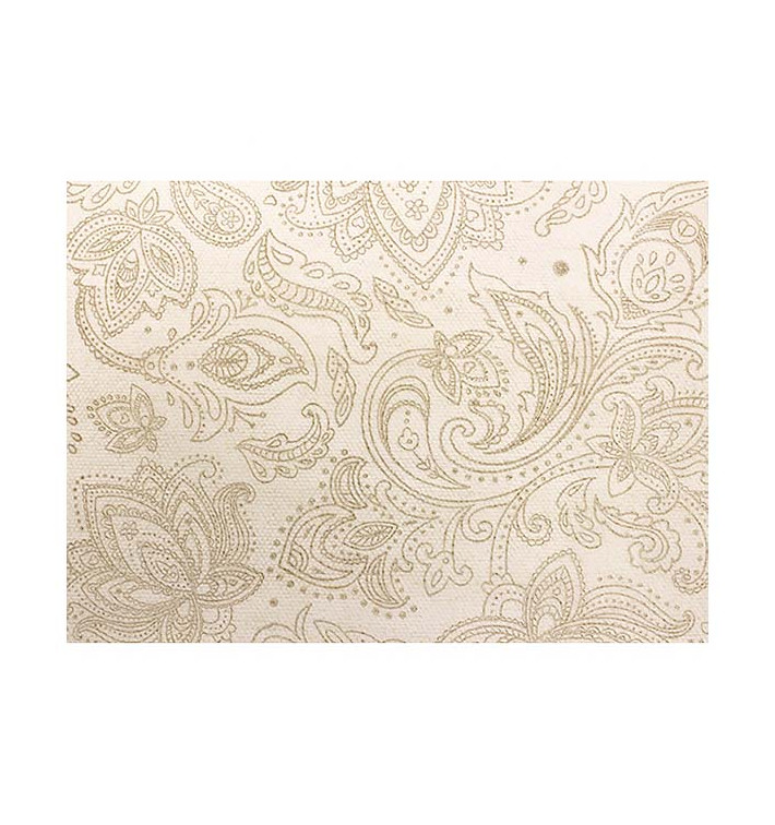 Nappe Rouleau en Non-Tissé 0,4x48m "Mandala" Crème 50g/m² P40cm (1 Utés) Nappe Rouleau en Non-Tissé 0,4x48m "Mandala" Crème 50g/m² P40cm (1 Utés)