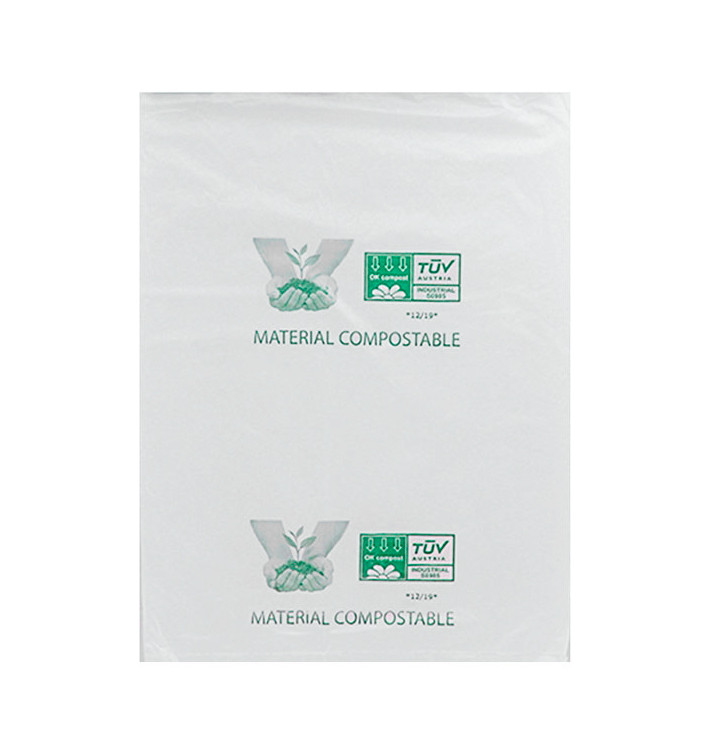 Sac Plastique 100% Biodégradable 23x30cm (2.000 Utés) Sac Plastique 100% Biodégradable 23x30cm (2.000 Utés)