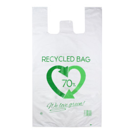 Sac à Bretelles 70% Recyclé 60x70cm 50µm (1.500 Utés)