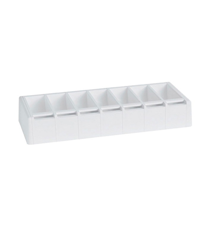 Distributeur ABS pour Rouleaux Adhésifs Blanc 49,5x19,5x7,5cm (1 Uté)