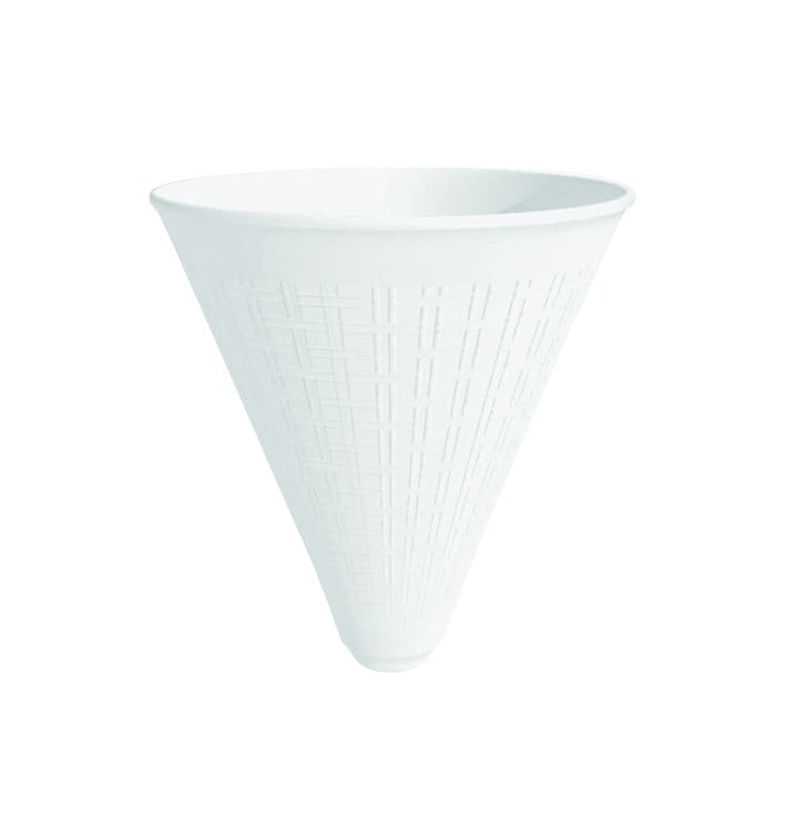 Cône Isotherme pour Frites Foam Blanc 355ml (25 Unités) Cône Isotherme pour Frites Foam Blanc 355ml (25 Unités)