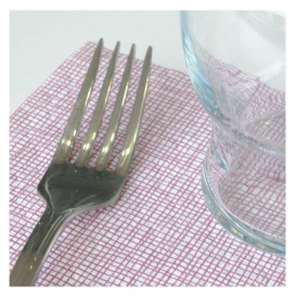 Set de Table papier 30x40cm "Entre Lignes" Bordeaux 40g/m² (1000 Utés)