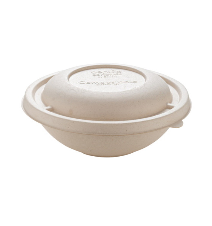 Bol Canne à Sucre "Buddha" et Couvercle 750ml Ø17x17cm (15 Utés) Bol Canne à Sucre "Buddha" et Couvercle 750ml Ø17x17cm (15 Utés)