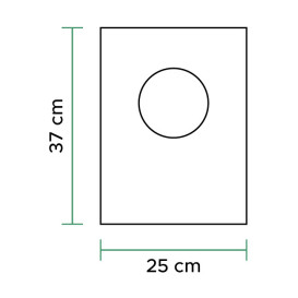 Sac Plastique Block 100% Compostable 25x37cm (3.000 Utés)
