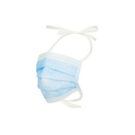 Masque Chirurgical Vert de 3 plis à lanières ( 50 Unités)