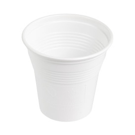 Gobelet Plastique Expresso Blanc 80ml PP (50 Utés)