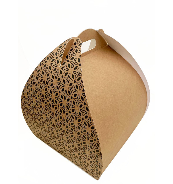 Boîte à Gâteaux Hauts Kraft 32x32x32cm (25 Utés) Boîte à Gâteaux Hauts Kraft 32x32x32cm (25 Utés)