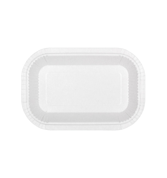 Plat en Carton Ingraissable Blanc 15x23cm 250g/m² (50 Utés) Plat en Carton Ingraissable Blanc 15x23cm 250g/m² (50 Utés)