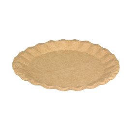 Assiette en Carton Kraft “Flower” Ø18cm 225g/m² (600 Utés)