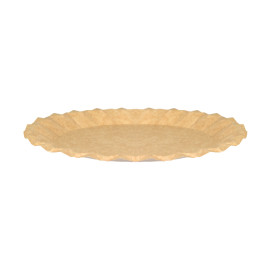 Assiette en Carton Kraft “Flower” Ø18cm 225g/m² (600 Utés)