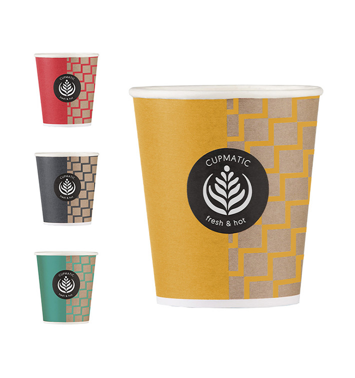 Gobelet Carton Cupmatic 6 Oz/192ml Ø7,0cm (100 Utés)
