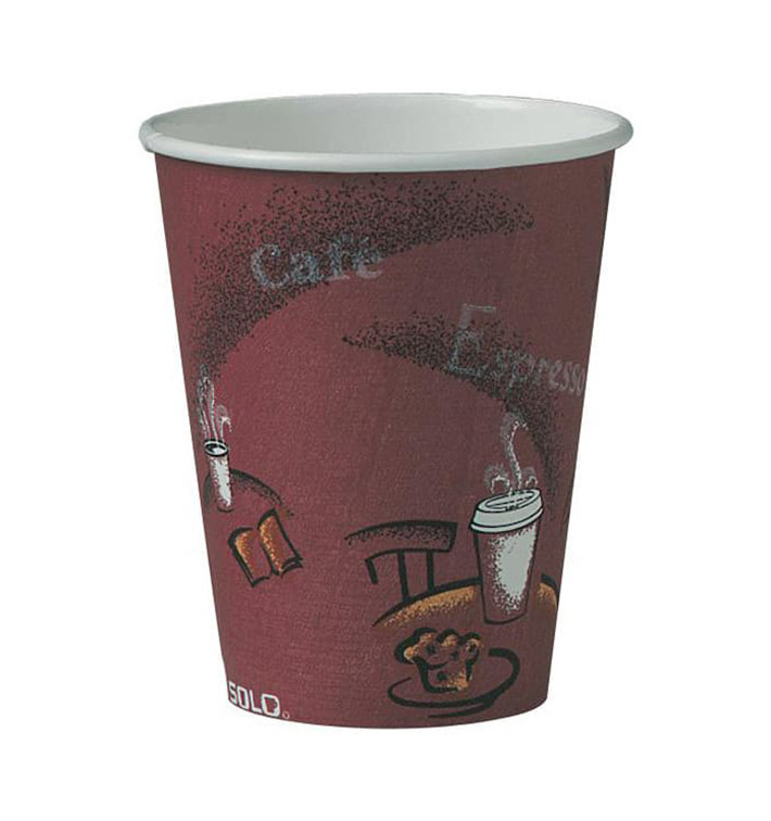 Gobelet Carton 10oz/300ml "Bistro" Ø8,4cm (1000 Utés) Gobelet Carton 10oz/300ml "Bistro" Ø8,4cm (1000 Utés)