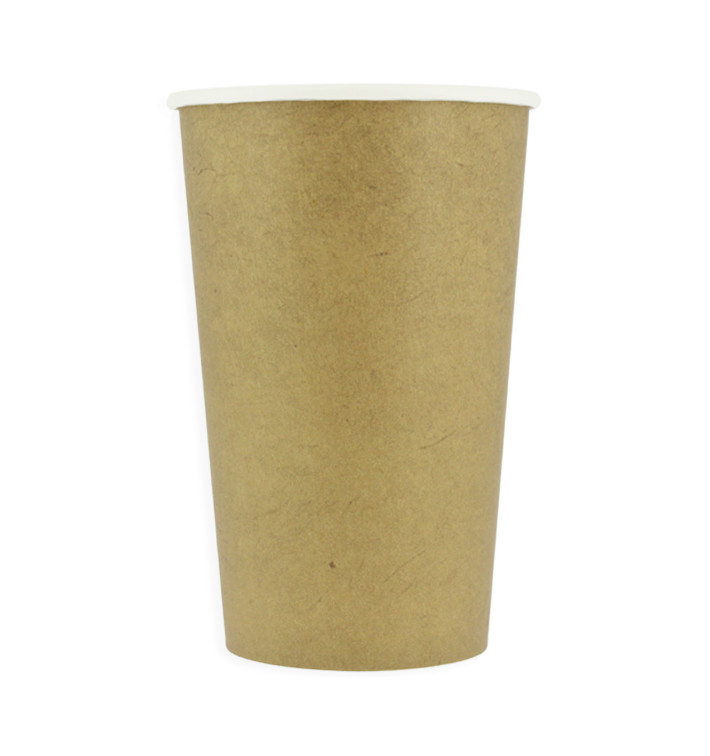 Gobelet Carton Kraft ECO 16 Oz/480ml Ø9cm (50 Utés) Gobelet Carton Kraft ECO 16 Oz/480ml Ø9cm (50 Utés)