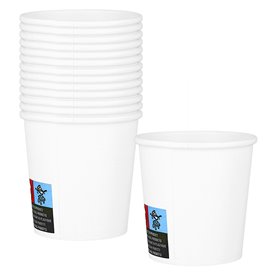 Gobelet Carton Blanc ECO 4Oz/120ml Ø6,2cm (100 Utés)