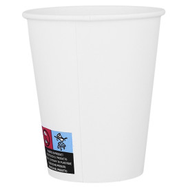 Gobelet Carton Blanc ECO 8 Oz/240ml Ø8cm (1.000 Utés)