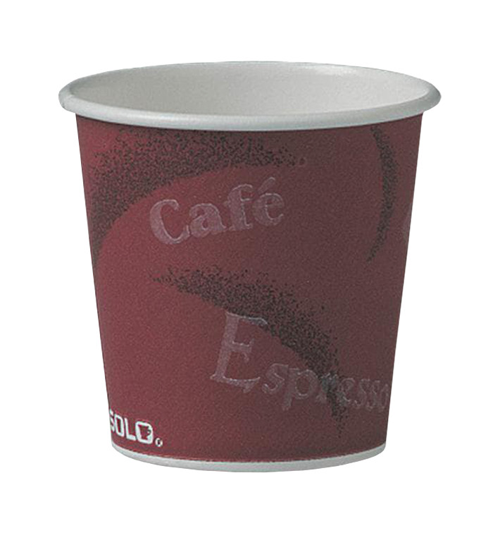 Gobelet Carton 4Oz/120ml "Bistro"Ø6,2cm (50 Utés) Gobelet Carton 4Oz/120ml "Bistro"Ø6,2cm (50 Utés)