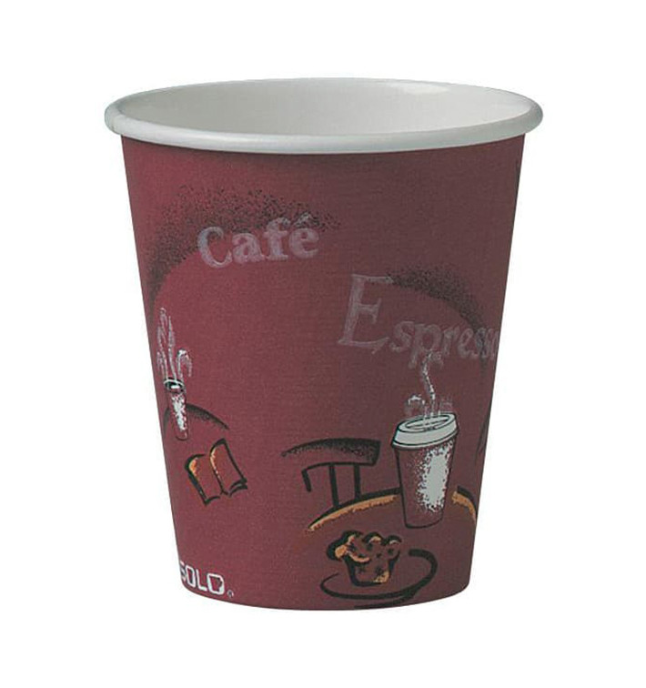 Gobelet Carton 6oz/180ml Café "Bistro" Ø7,4cm (1000 Utés) Gobelet Carton 6oz/180ml Café "Bistro" Ø7,4cm (1000 Utés)