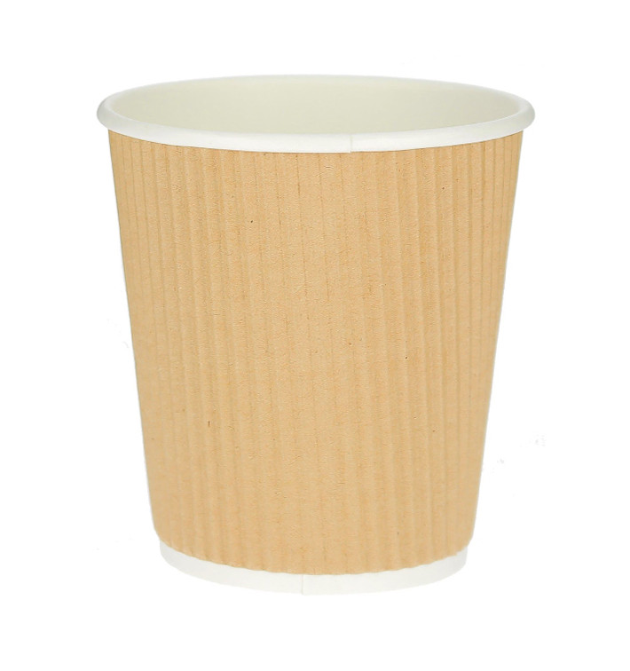 Gobelet Carton 8Oz/250ml Marron Ø8cm (500 Unités) Gobelet Carton 8Oz/250ml Marron Ø8cm (500 Unités)