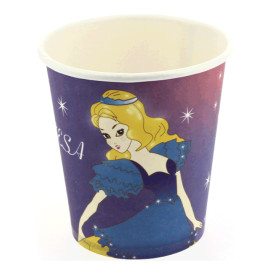 Verre carton princesse 200ml (25 Unités)