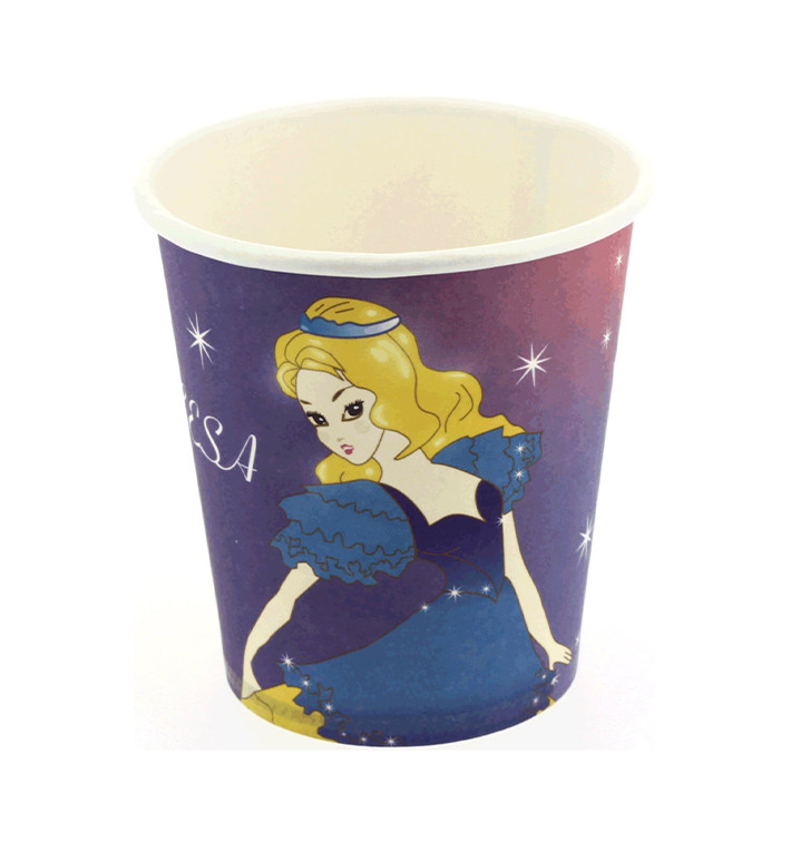Verre carton princesse 200ml (25 Unités) Verre carton princesse 200ml (25 Unités)