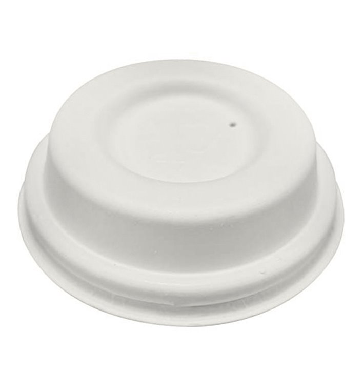 Couvercle en Fibre Moulée blanc Ø6,2cm (2.000 Utés) Couvercle en Fibre Moulée blanc Ø6,2cm (2.000 Utés)