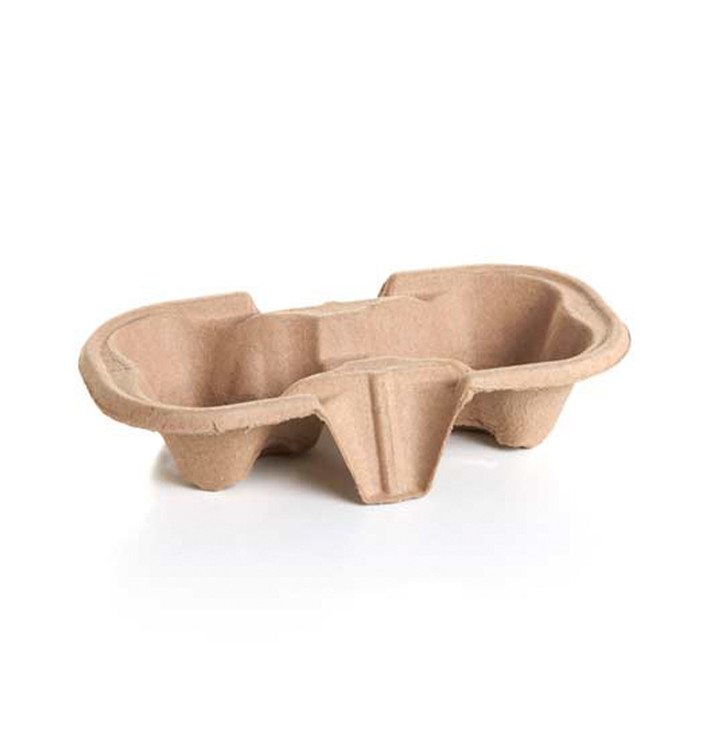 Porte Gobelets Carton pour 2 Verres (500 Utés) Porte Gobelets Carton pour 2 Verres (500 Utés)