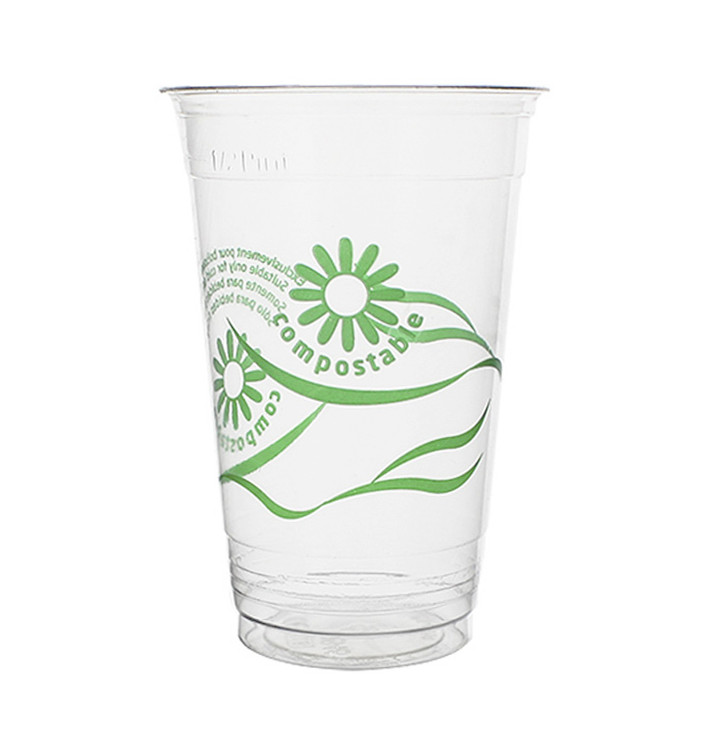 Gobelet PLA "Green Spirit" Transparent 330ml (50 Utés) Gobelet PLA "Green Spirit" Transparent 330ml (50 Utés)