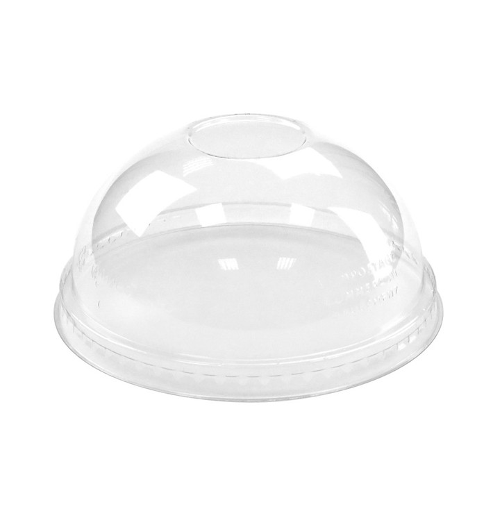 Couvercle Dôme Fermé PLA Gobelet 265,355,590ml (100 Utés) Couvercle Dôme Fermé PLA Gobelet 265,355,590ml (100 Utés)