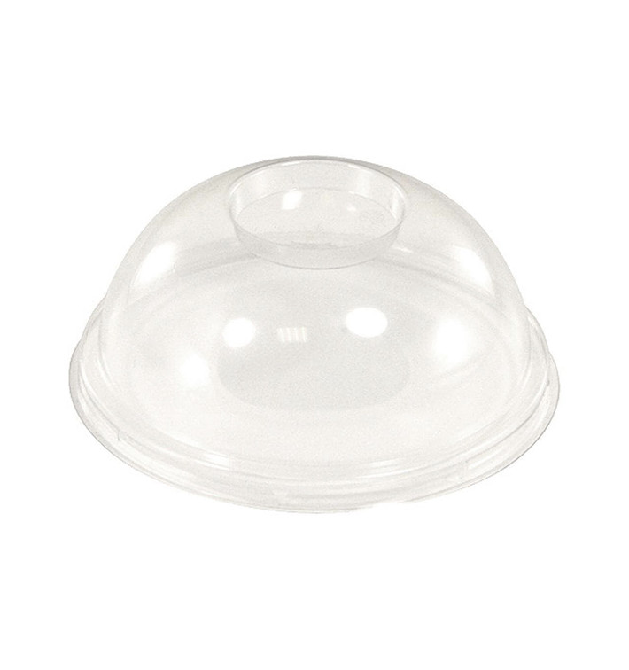 Couvercle Dôme Fermé PLA Transp. Ø9,5cm (2000 Unités) Couvercle Dôme Fermé PLA Transp. Ø9,5cm (2000 Unités)