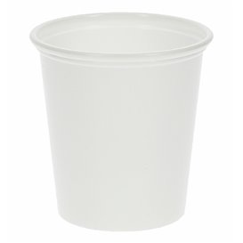 Gobelet Plastique Blanc PS 100ml (50 Unités)