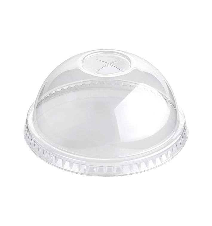 Courvercle Dôme Croix PET Transparent Ø9,4cm (100 Unités) Courvercle Dôme Croix PET Transparent Ø9,4cm (100 Unités)