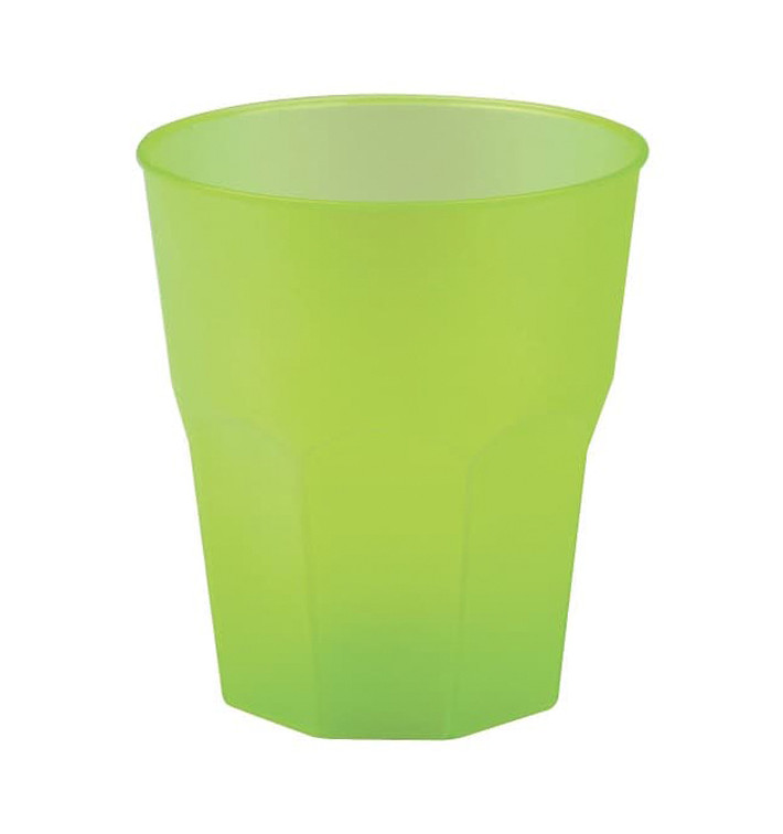 Verre Plastique "Frost" Vert citron PP 270ml (20 Unités) Verre Plastique "Frost" Vert citron PP 270ml (20 Unités)