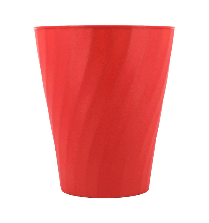 Gobelet Plastique PP Rouge 320ml (128 Utés) Gobelet Plastique PP Rouge 320ml (128 Utés)