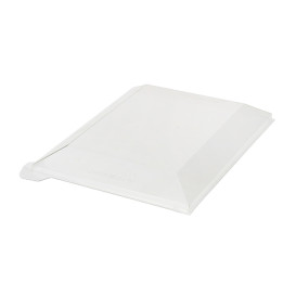 Couvercle Plastique PET 13x13cm (25 Unités)