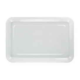 Plateau Plastique RPET Transparent 35x24cm (50 Utés)