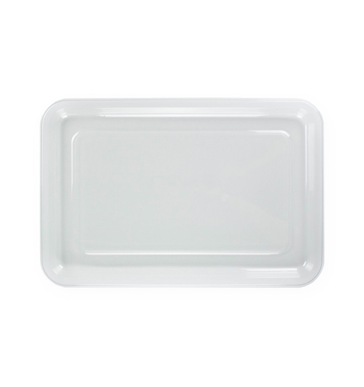 Plateau Plastique RPET Transparent 46x30cm (50 Utés) Plateau Plastique RPET Transparent 46x30cm (50 Utés)