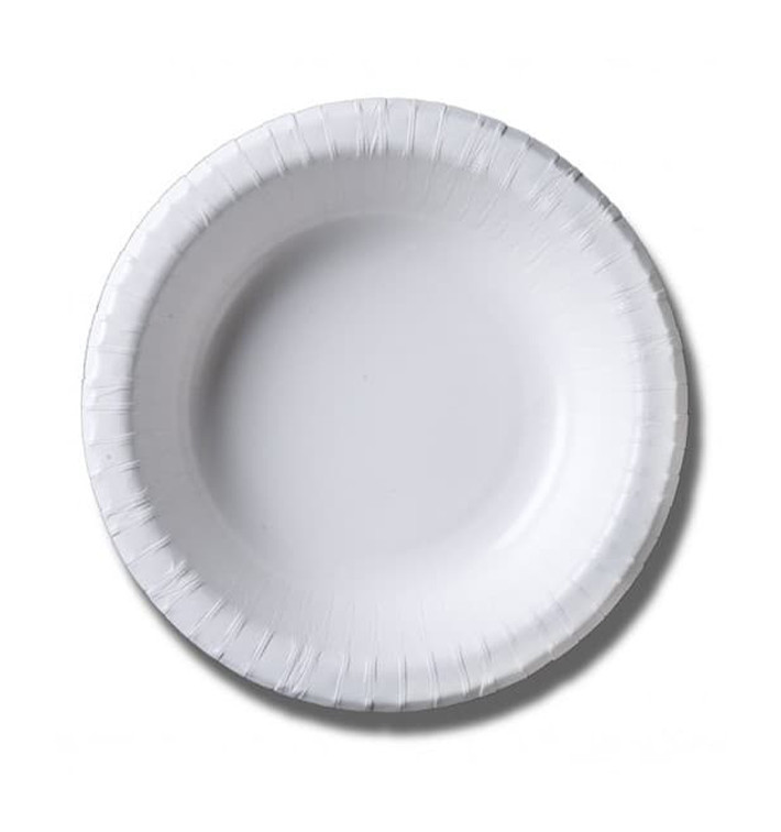 Bol en Papier Biocoated Blanc 500ml (20 Unités) Bol en Papier Biocoated Blanc 500ml (20 Unités)