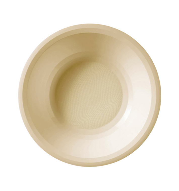 Assiette Plastique Réutilisable Creuse Crème PP Ø195mm (50 Utés) Assiette Plastique Réutilisable Creuse Crème PP Ø195mm (50 Utés)