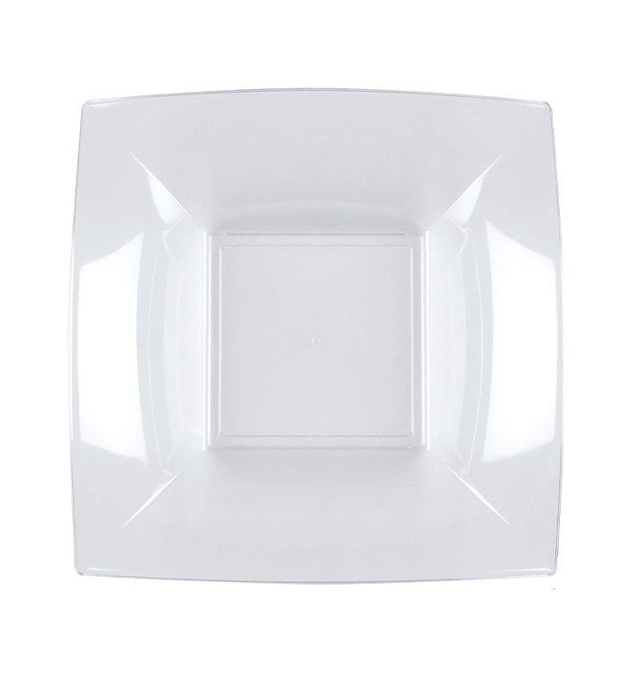 Assiette Plastique Réutilisable Creuse Transp. PS 180mm (25 Utés) Assiette Plastique Réutilisable Creuse Transp. PS 180mm (25 Utés)