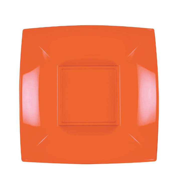 Assiette Plastique Réutilisable Creuse Orange PP 180mm (25 Utés) Assiette Plastique Réutilisable Creuse Orange PP 180mm (25 Utés)