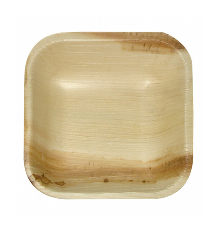 Mini Assiette Feuilles Palmier 10x10x2,5cm (200 Unités) Mini Assiette Feuilles Palmier 10x10x2,5cm (200 Unités)