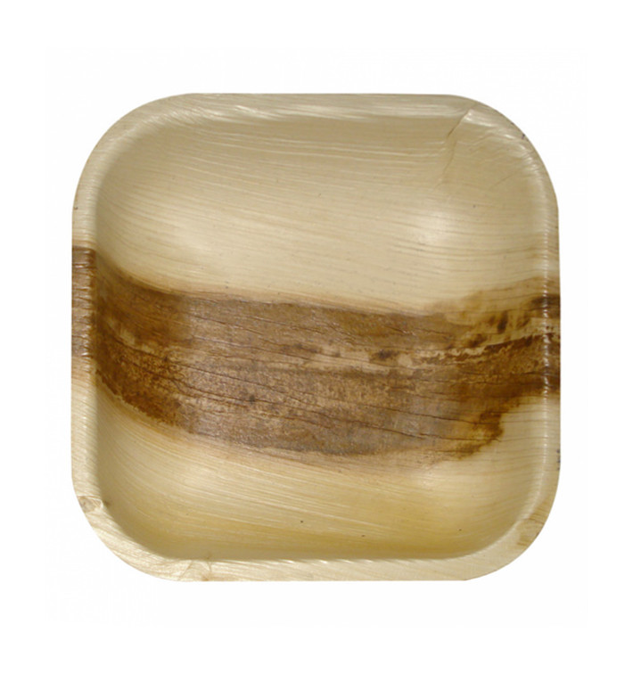 Mini Assiette Feuilles Palmier 11,5x11,5x1,5cm (25 Unités) Mini Assiette Feuilles Palmier 11,5x11,5x1,5cm (25 Unités)
