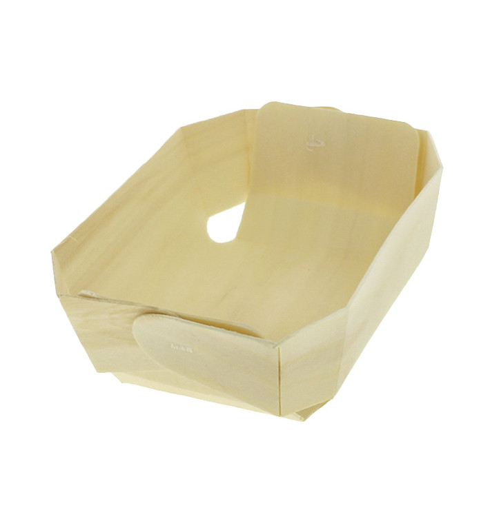 Barquette Cuisson Bois 21,0x14,5x4,5cm (50 Utés) Barquette Cuisson Bois 21,0x14,5x4,5cm (50 Utés)