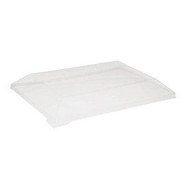 Couvercle Plastique PET 15,5x8,5cm (25 Unités)